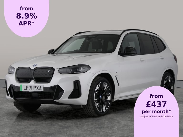 image for 2022 BMW iX3 80kWh M Sport Pro SUV 5dr Electric Auto (286 ps) - HUD - PARK ASSIST - HK A Suv Elec...