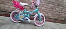Girls/Kids Apollo Mermaid Bike 14 Inch + Stabilizers