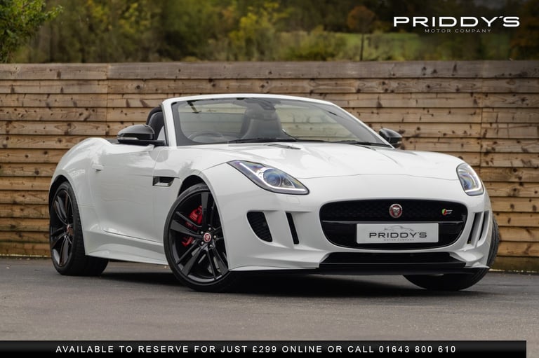 JAGUAR F-TYPE 3.0 V6 S - Heated wheel - Memory seats - R Design buckets - AX66