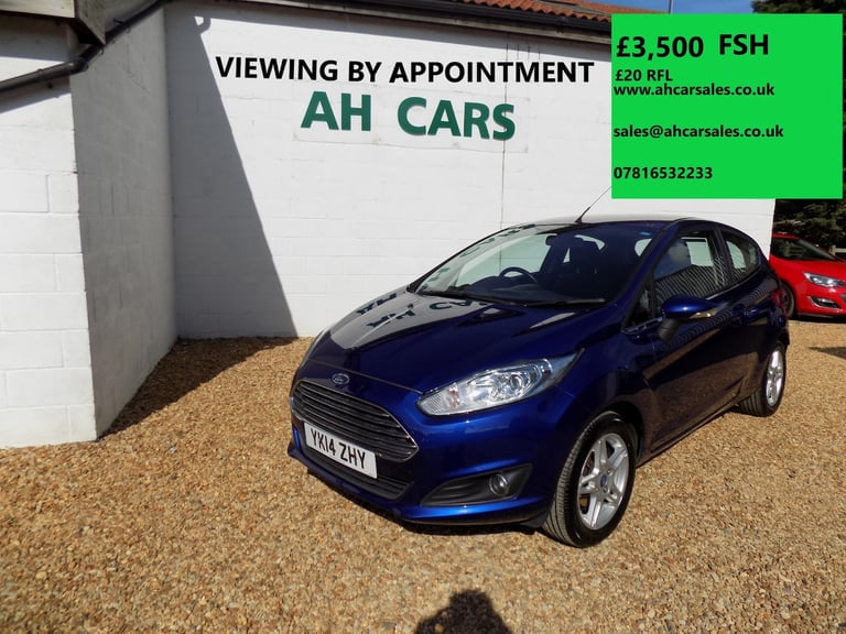 2014 Ford Fiesta 1.0  Zetec 3dr HATCHBACK Petrol Manual