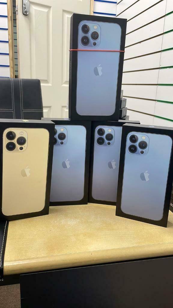 ***100%CHEAPESTTTONLINE**APPLE IPHONE 13 PRO UNLOCKED BOXED WITH WARRANTY & RECEIPT