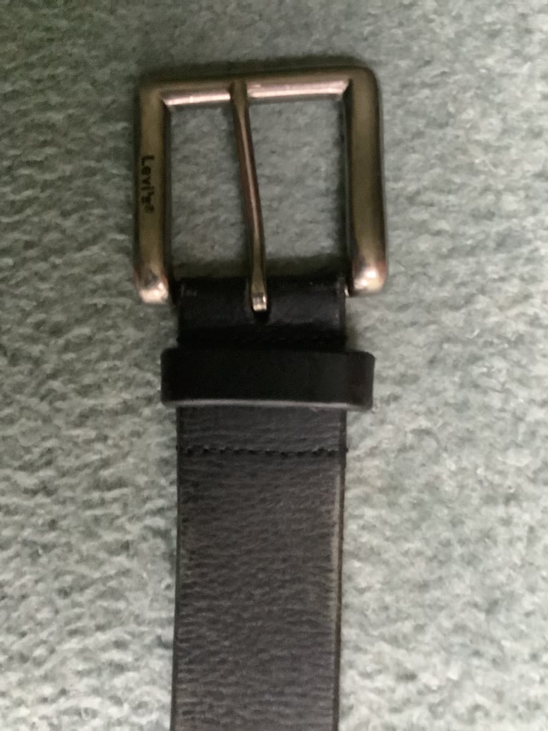 Levi’s Black Leather Belt RRP $90