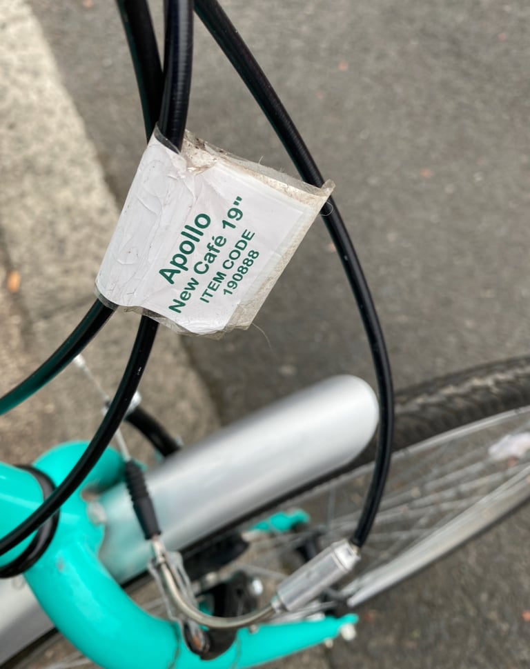 Step thru town bike 19” vgc