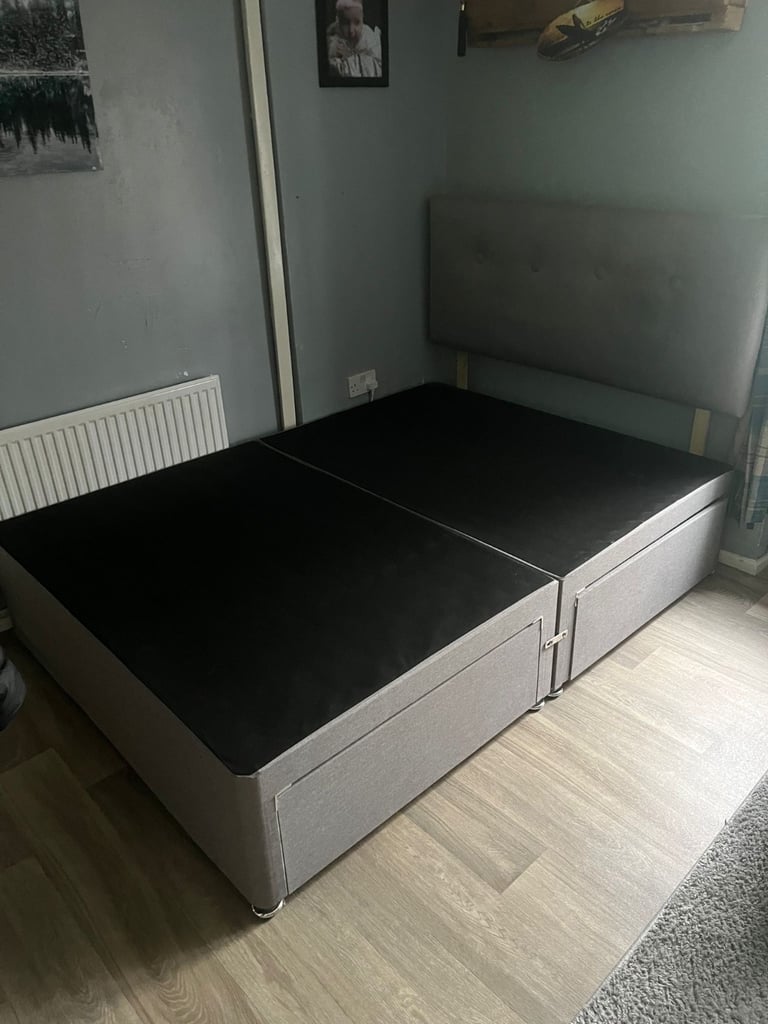 image for Double divan bed