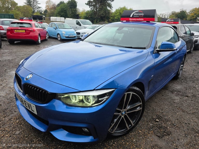 2018 BMW 4 Series 440i M Sport 2dr Auto [Professional Media] CONVERTIBLE Petrol Automatic