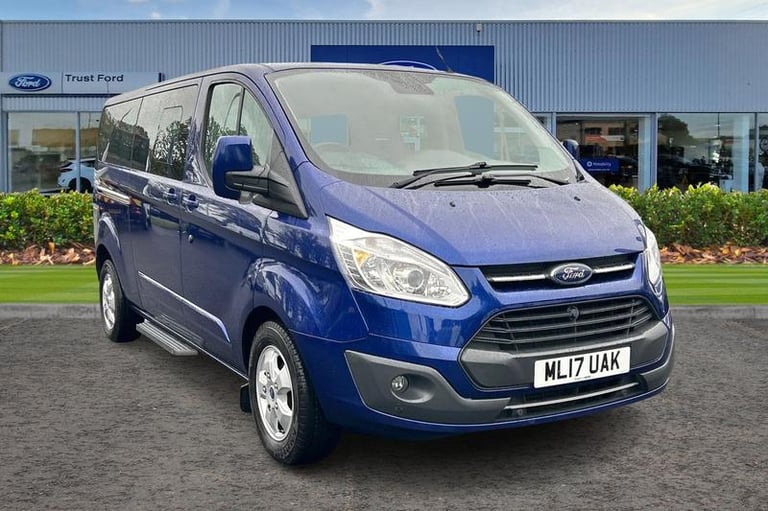 image for 2017 Ford Tourneo Custom Titanium L2 LWB 8 Seat Minibus FWD 2.0 TDCi 130ps Low Roof, NO VAT, AIR ...