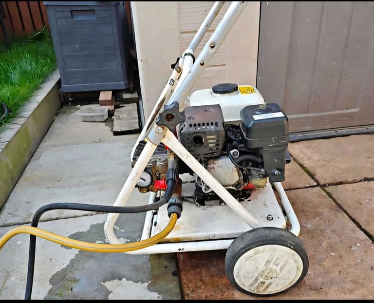 image for Honda power washer pressure petrol.  Hire slabs drives paths car etc