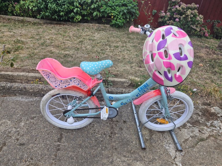 KIDS GIRLS CHILDREN SHINE BRICHT 16 INCH WHEELS BIKE BICYCLE