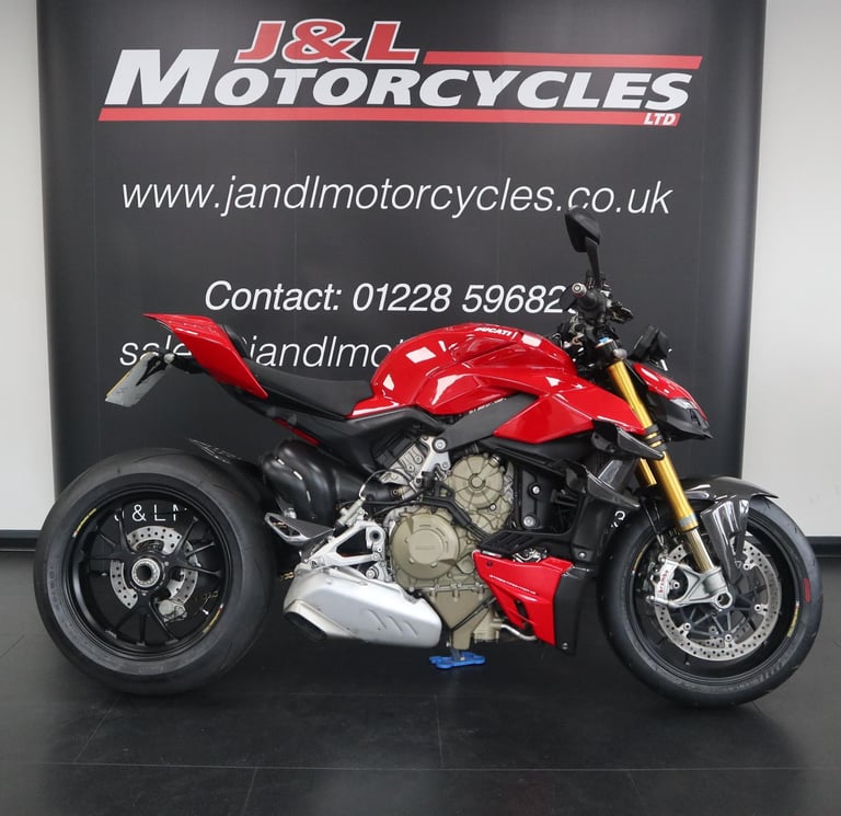 Ducati Streetfighter V4 S. Full Ducati History, Many Extras!