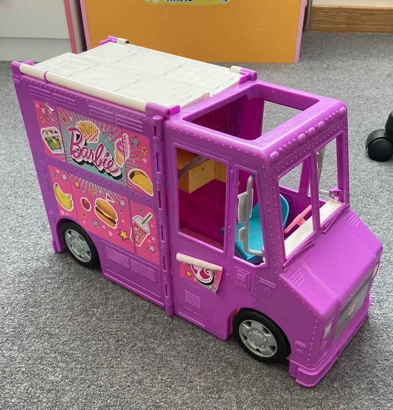image for Barbie Snack Van As New £12