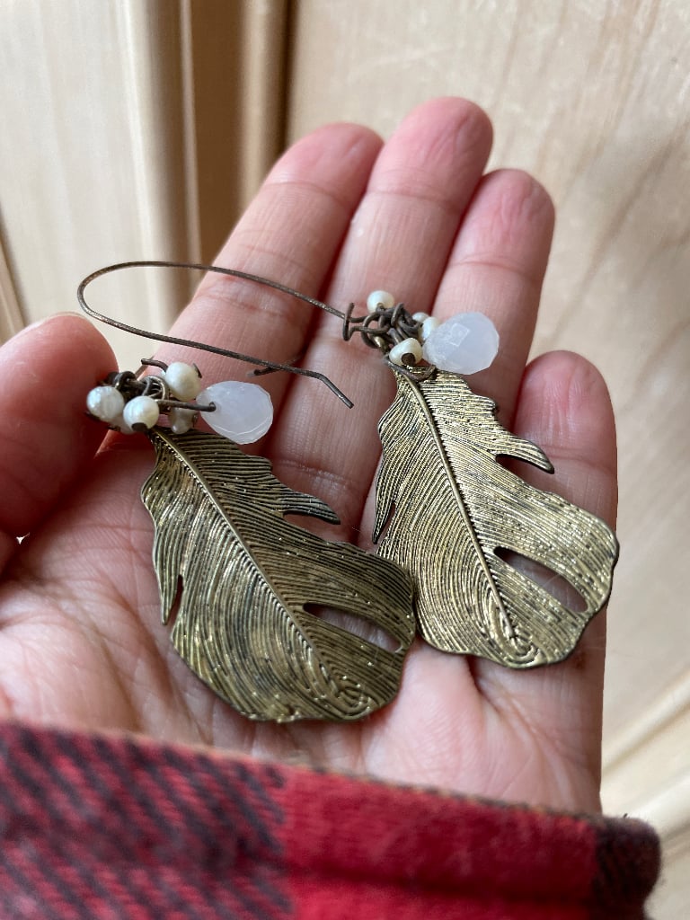  earrings originally from anthropologie