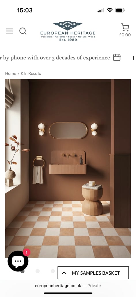 Brand new porcelain tiles 