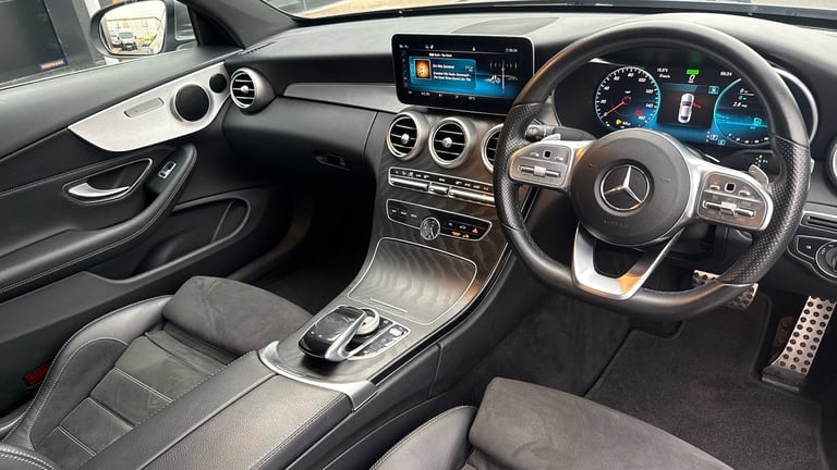 2019 Mercedes-Benz C-Class 1.5 C200 MHEV AMG Line (Premium) Coupe 2dr Petrol G-Tronic+ Euro 6 (s/...