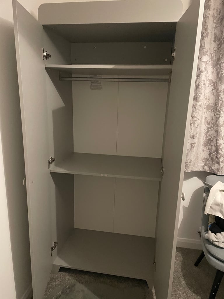 Grey Wardrobe