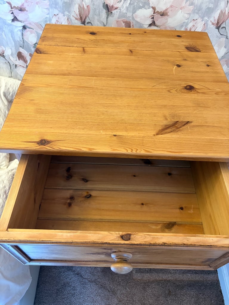 Tall wooden drawers
