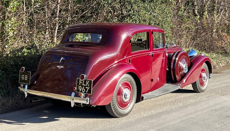 1939 Bentley 4.25 Litre Park Ward Saloon Overdrive B67MX Saloon Petrol Manual