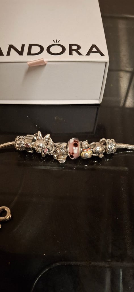 image for Pandora bracelet with disney charms 