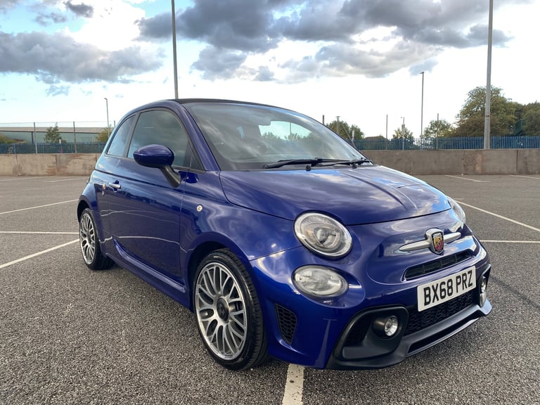 2018 ABARTH 595C 1.4 T-JET CONVERTIBLE 5 SPEED MANUAL 14K FSH MOT MARCH 26 EURO6