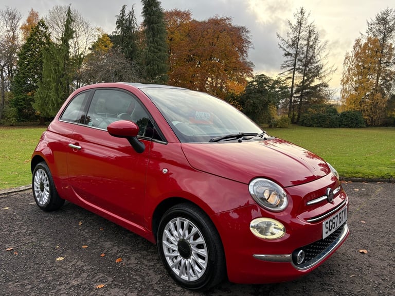 2017 Fiat 500 1.2 Lounge 3dr HATCHBACK Petrol Manual