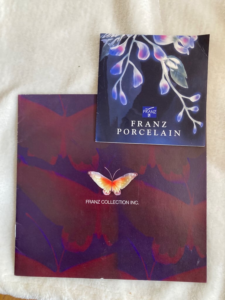 Franz Porcelain Butterfly Tray