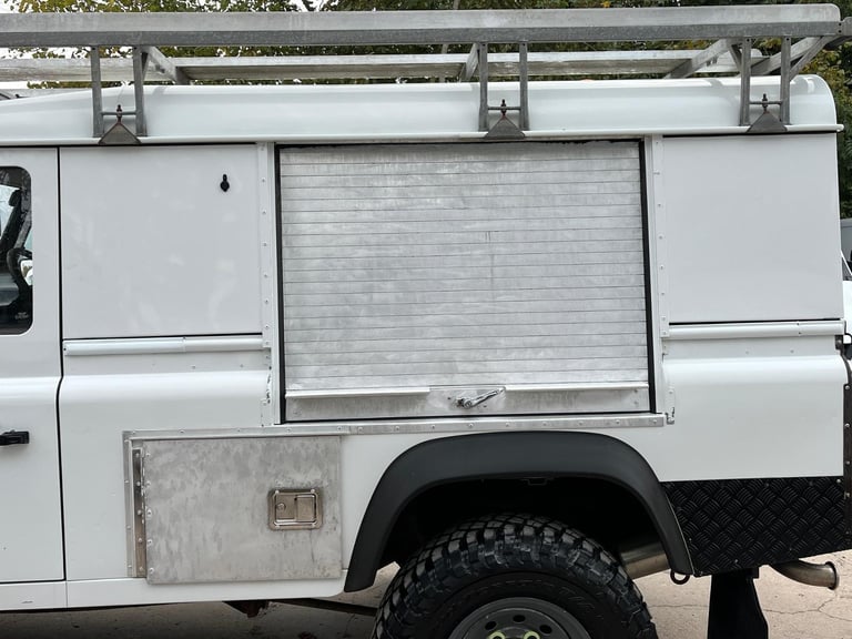 2011 LAND ROVER DEFENDER 110 4X4 PICK-UP HARD TOP UTILITY WITH PTO DRIVEN WINCH