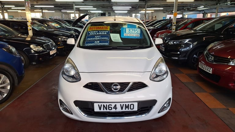 image for 2014 Nissan Micra 1.2 DiG-S Tekna CVT Automatic 5-Door From £7,495 + Retail Package HATCHBACK Pet...