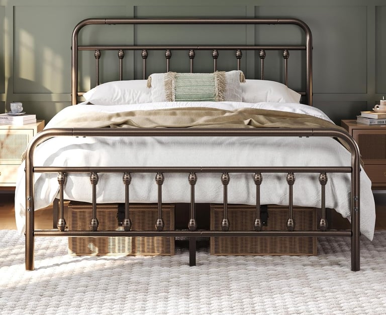 image for Small Double bed frame 