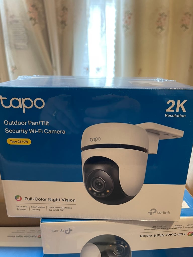TP-Link Tapo C510W 2K Outdoor Pan/Tilt Serurity Wi-Fi Camera 360
