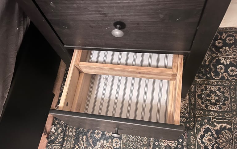 IKEA Bedside table with drawers
