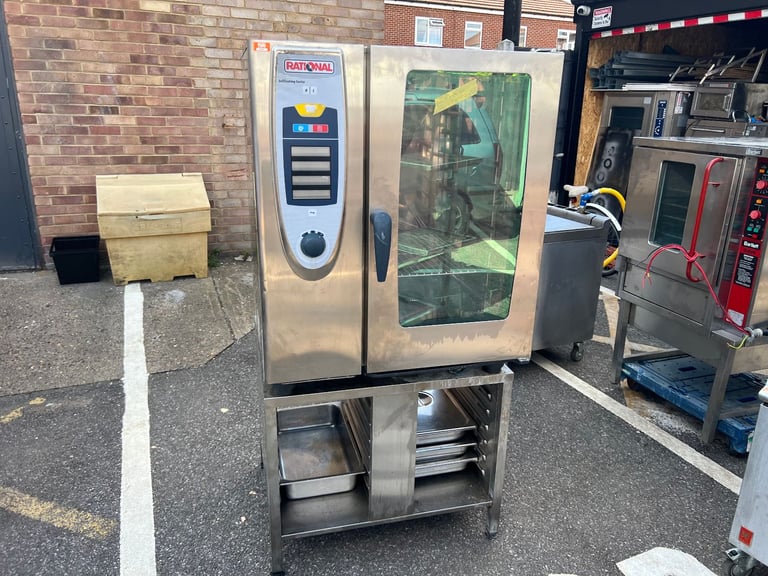 RATIONAL SCC COMBI STEAM OVEN CATERING COMMERCIAL KITCHEN PERI PERI SHOP BBQ KITCHEN 