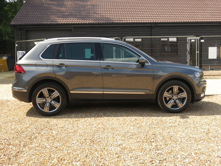 VOLKSWAGEN TIGUAN 2.0 TDI 190BHP EURO 6 4 MOTION Tech SEL Grey Auto Diesel 2017