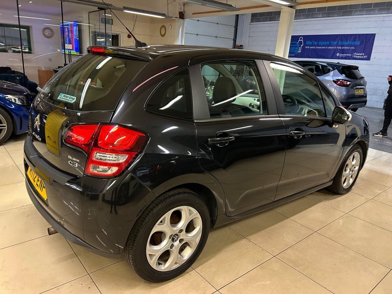 2012 Citroen C3 1.4i Black 5dr HATCHBACK PETROL Manual