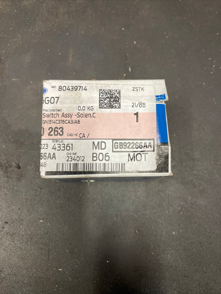 Ford push button start 