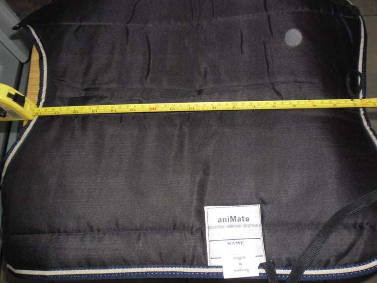 DARK NAVY DOG COAT