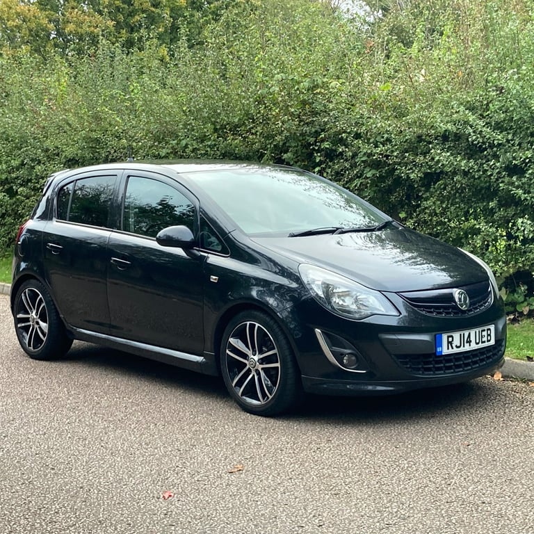 2014 VAUXHALL CORSA BLACK EDITION - ULEZ FREE - 62 MPG - ONE OWNER - FULL HISTORY