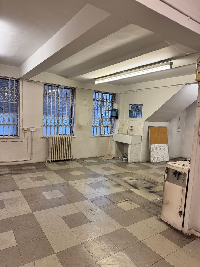 Three shops to let in a prominent location at the northern end of Shepherds Bush Road