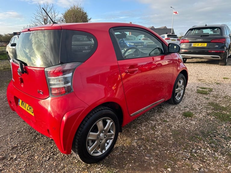 2011 Toyota IQ 1.0 VVT-i 2 3dr HATCHBACK PETROL Manual