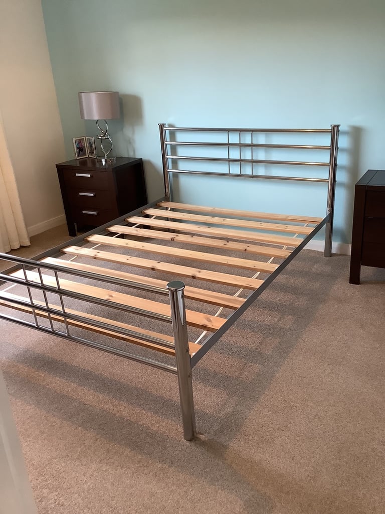 Double bed and mattress for sale