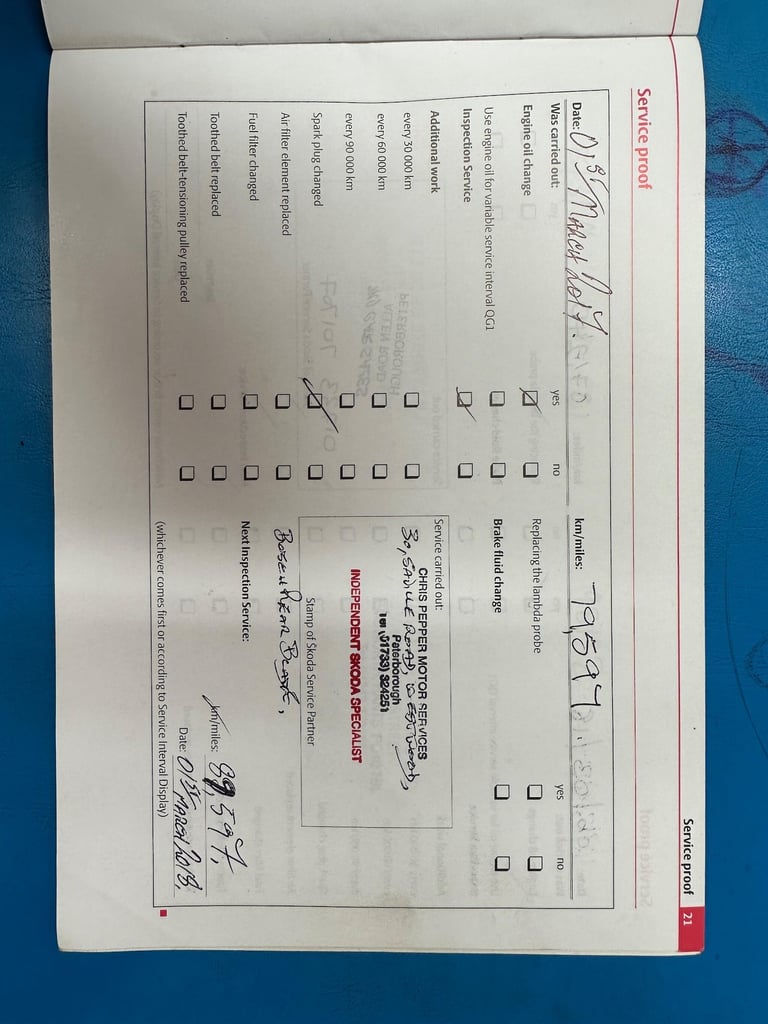 Skoda Fabia 1.6 16V 3 5dr Petrol Manual - Image 43