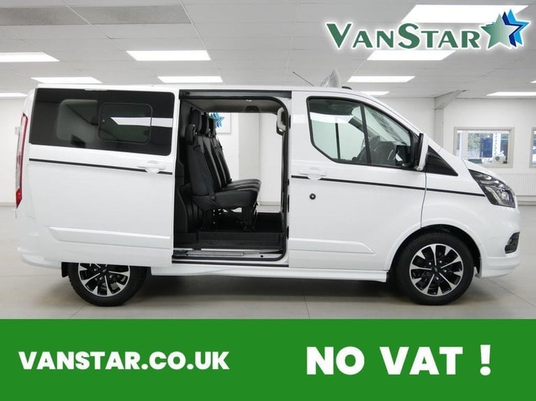 2020 TRANSIT CUSTOM 320 2.0 EBL 185 BHP SWB SPORT CREWCAB 5 SEATER ( NO VAT ! )