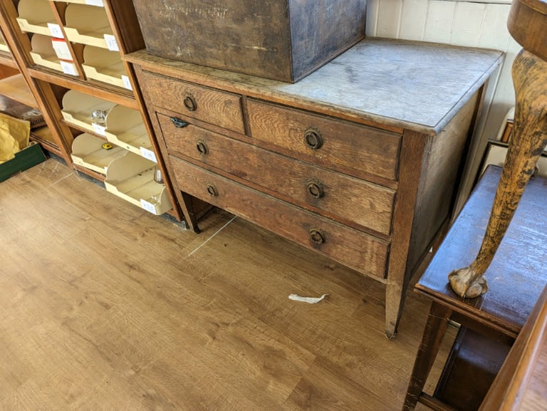 Oak chest of drawers for upcycle or restoration | in Nairn, Highland |  Gumtree