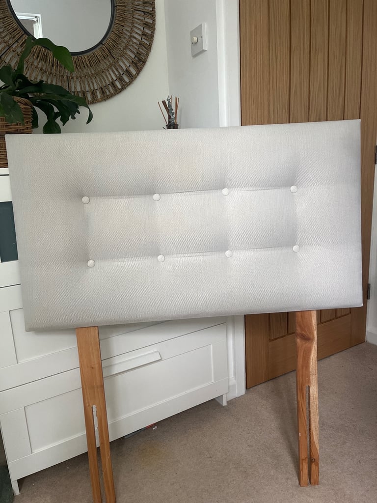 Dreams Single Headboard Silver