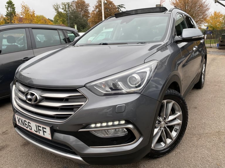 2016 Hyundai Santa Fe 2.2 CRDi Blue Drive Premium SE Auto 4WD Euro 6 (s/s) 5dr (7 Seat) ESTATE Di...