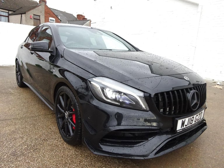 2018 18 REG MERCEDES BENZ AMG A CLASS A45 4MATIC AUTO DAMAGED REPAIRED SALVAGE