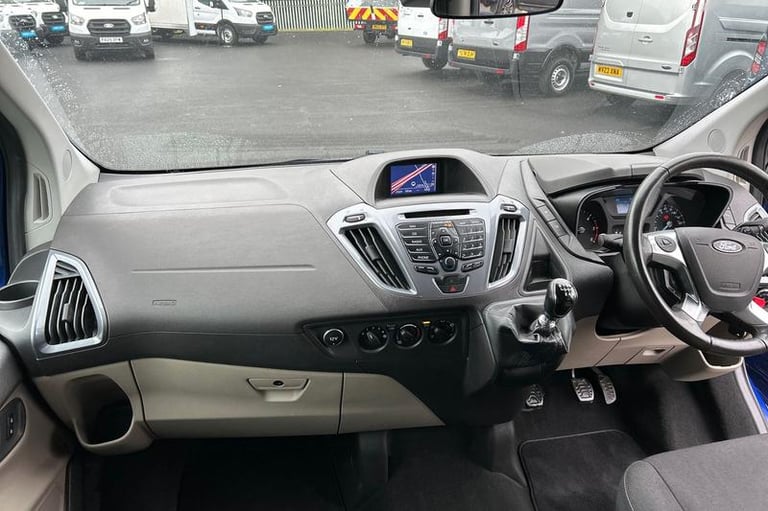 2017 Ford Tourneo Custom Titanium L2 LWB 8 Seat Minibus FWD 2.0 TDCi 130ps Low Roof, NO VAT, AIR ...