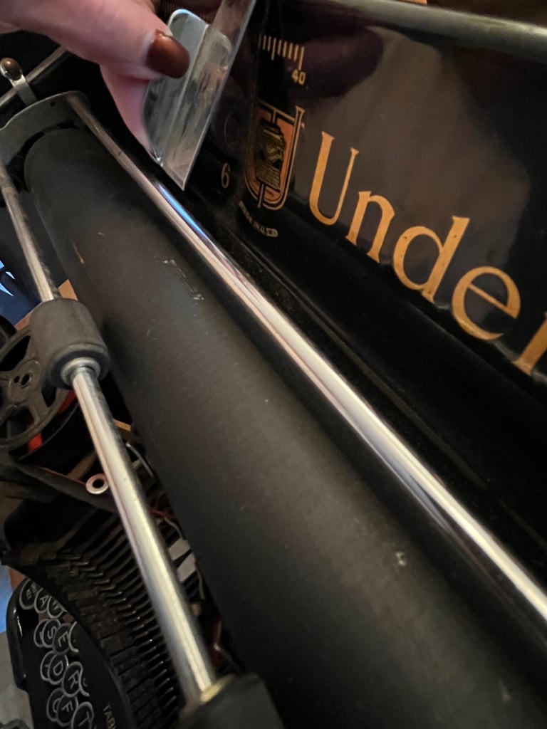1934 underwood no 6-14 typewriter 