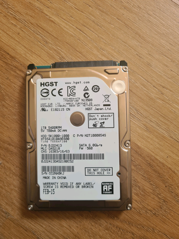 Mixed Hdd hard drives 1TB=£10 500GB=5