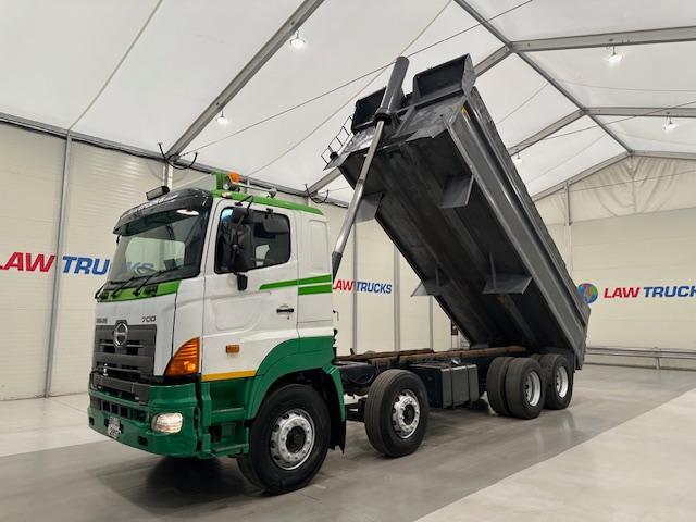 Hino 3241 700 8x4 Sleeper Cab Steel Tipper