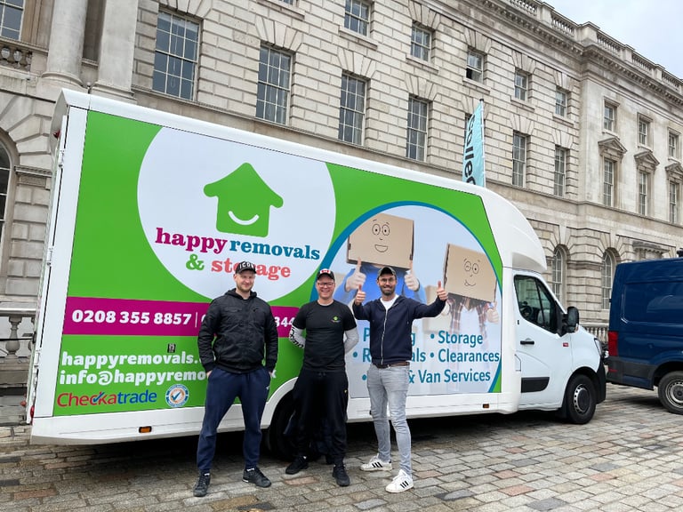 HOUSE REMOVALS MAN AND VAN RUBBISH WASTE REMOVAL HOUSE CLEARANCE OFFICE REMOVALS PACKING SERVICE