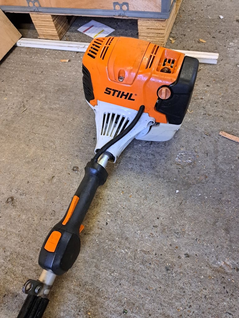 A stihl KM111R hedge cutter 